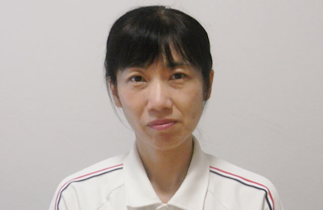 写真:総合支援課 課長 溝口 嘉津子(看護師)