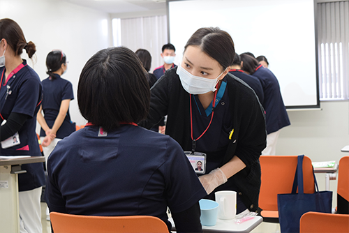 集合実技演習の様子