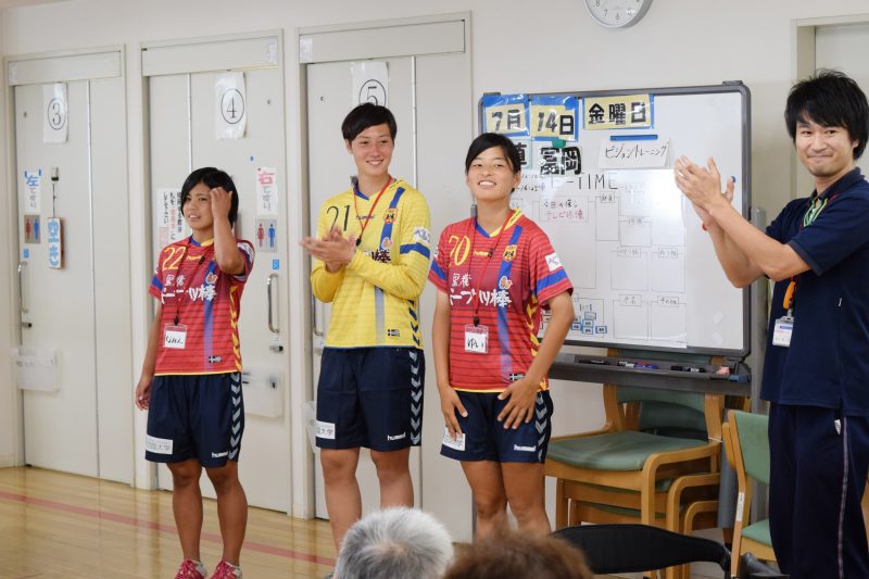 Inac神戸レオネッサがやってきた Koyukai Friends 社会医療法人 甲友会